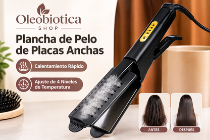 oleobiotica Plancha de Pelo con Iones Negativos